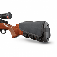 RIFLE SHELL HOLDER WITH POUCH / HUNTERS SPECIALTIES