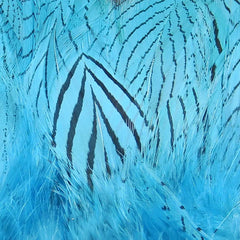 HARELINE SILVER PHEASANT FEATHERS