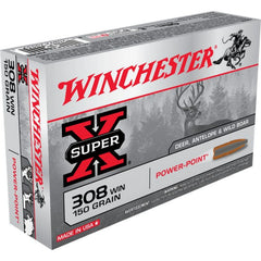 SUPER-X 308 WIN 150GR. POWER-POINT WINCHESTER