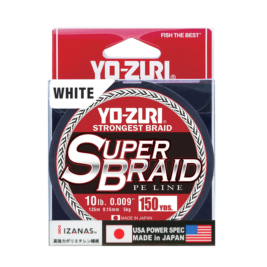 YO-ZURI SUPER BRAID WHITE