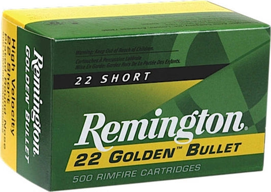 22 GOLDEN BULLET 22 SHORT 29GR. REMINGTON