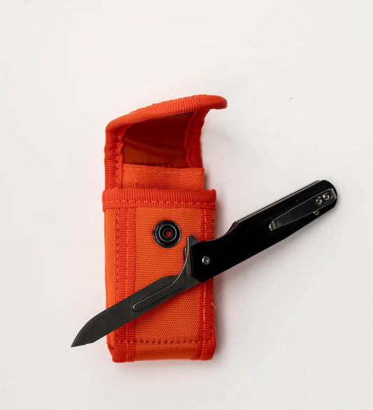ÉTUI & COUTEAU À LAME INTERCHANGEABLE / TRAKTIQ