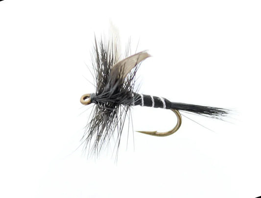 MOUCHES NOYÉES MONTÉES SUR NERF BLACK GNAT