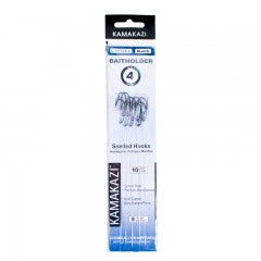 SNELLED BAITHOLDER CARBON HOOK / KAMAKAZI