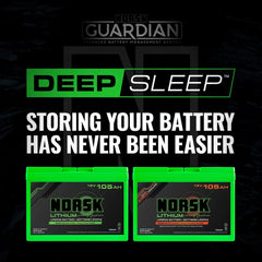 12V 105AH LiFePO4 LITHIUM DEEP CYCLE BATTERY NORSK