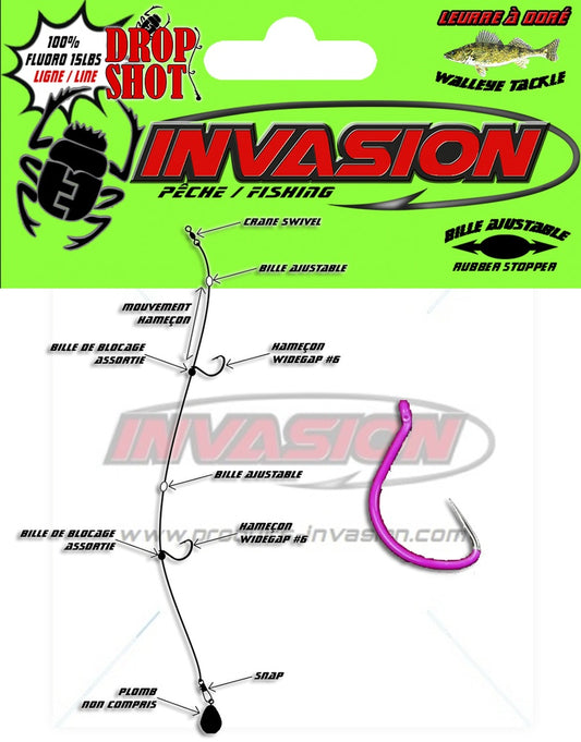 BAS DE LIGNE DROPSHOT / INVASION