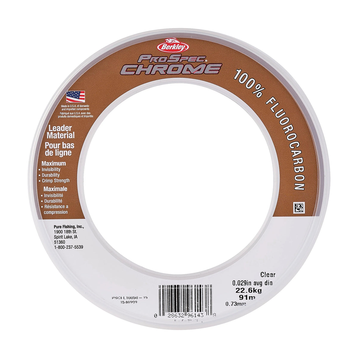 Fil ProSpec® Chrome 100% Fluoro Leader