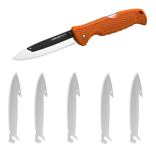 MUDDY SWAP REPLACE-A-BLADE FOLDING KNIFE