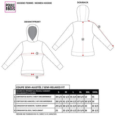 HOODIE CAMO PDB À COUETTE / POULE DES BOIS
