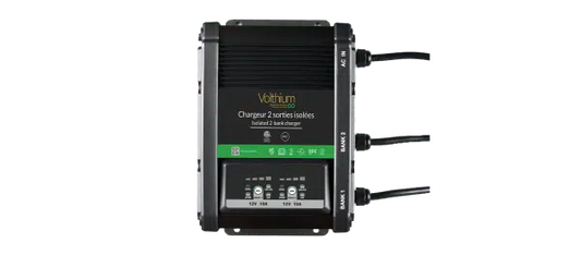 CHARGER 2 BANK 20A - 10A PAR SORTIE / VOLTHIUM