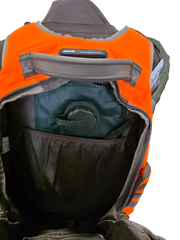 SAC À DOS DE CHASSE ORANGE \ TRAKTIQ