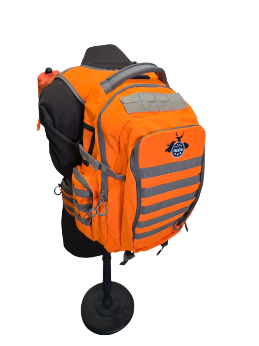 SAC À DOS DE CHASSE ORANGE \ TRAKTIQ