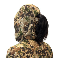 W'S HOODIE ZOODIAK CAMO / CONNEC