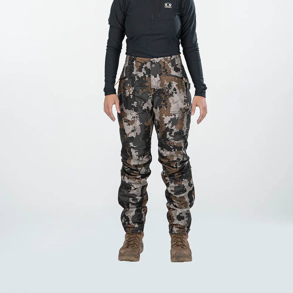 PANTALON DE CHASSE IMPERMÉABLE  SLIKKE FEMME / CONNEC OUTDOORS