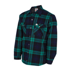 MANTEAU- CHEMISE EN FLANELLE DOUBLÉ MATELASSÉE / BIG BILL