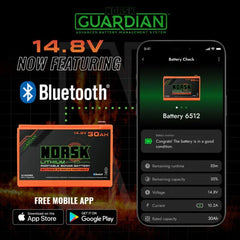 BATTERIE AU LITHIUM-ION 14,8V 30 Ah AVEC CHARGEUR / NORSK