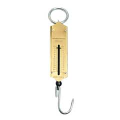 BRASS SCALE 50LB CAPACITY /COMPAC
