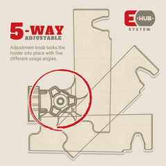 E-HUB DEADSTICK HOLDER / ESKIMO
