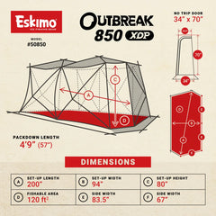 ESKIMO OUBREAK 850 XDP INSULATED