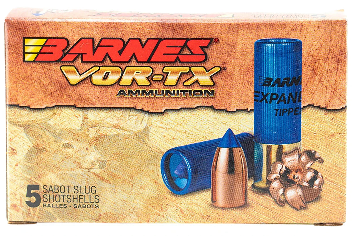 BARNES BULLETS VOR-TX EXPANDER SHOTGUN SLOG 12 GAUGE 3'' 1550FPS 437GRAIN