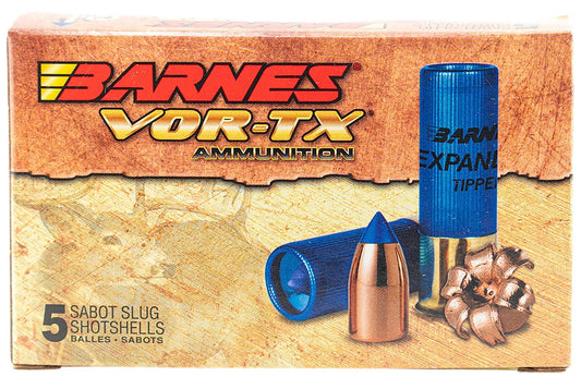 BARNES BULLETS VOR-TX EXPANDER SHOTGUN SLOG 12 GAUGE 3'' 1550FPS 437GRAIN