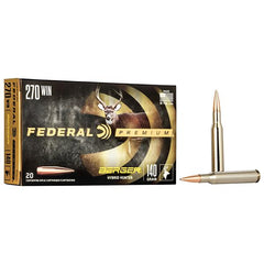 FEDERAL PREMIUM 270WIN BERGER HYBRID HUNTER, 140GR.