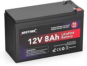 NASTIMA 12V 8AH LITHIUM BATTERY