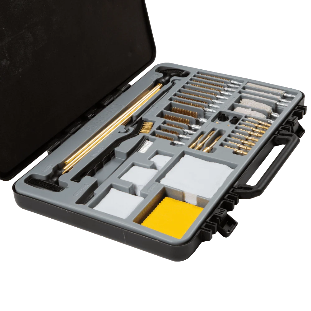ALLEN KROME RIFLE, SHOTGUN & HANDGUN CLEANING KIT 50PCS