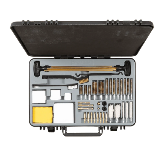 ALLEN KROME RIFLE, SHOTGUN & HANDGUN CLEANING KIT 50PCS
