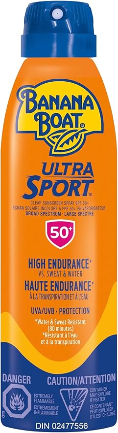CRÈME SOLAIRE EN SPRAY ULTRA SPORT 226G / BANANA BOAT