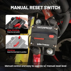 MARINE CIRCUIT BREAKER  RED WOLF 60 AMP