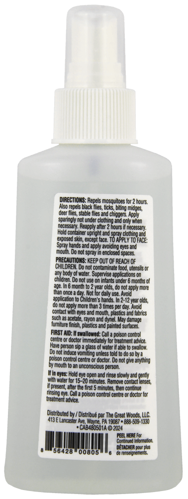 RÉPULSIF ANTI-INSECTES KIDS À 5% DE DEET EN SPRAY / GREAT OUTDOORS