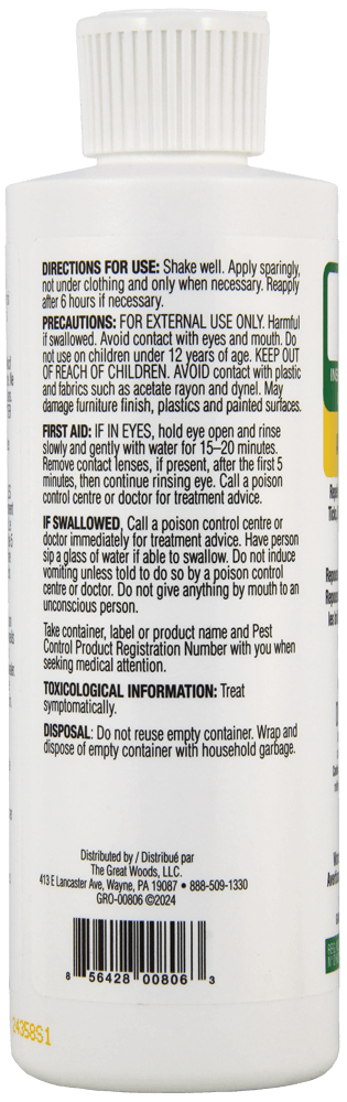 LOTION ANTI-INSECTES GREAT OUTDOORS À 30 % DE DEET 240ML