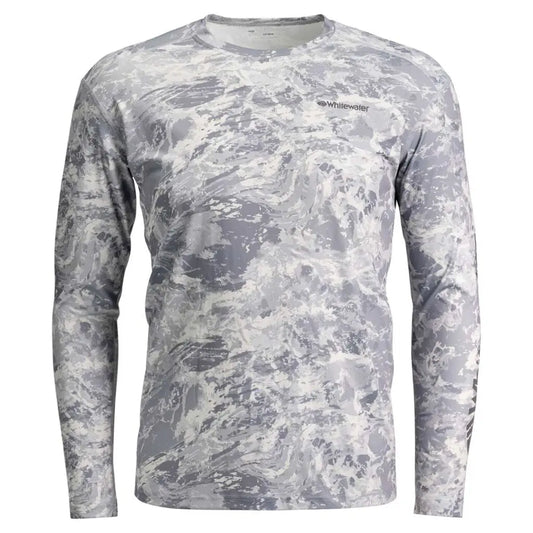 LONG SLEEVE TECH SHIRT OPEN WATER / WHITEWATER