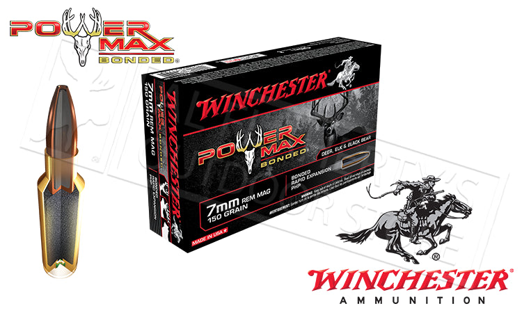 POWER MAX 7MM REM MAG 150GR / WINCHESTER