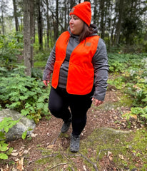 DOSSARD DE CHASSE POUR FEMME / POULE DES BOIS