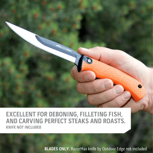 5.0" RAZORSAFE SYSTEM BONING/FILLET REPLACEMENT BLADES PACK 6 / OUTDOOR EDGE