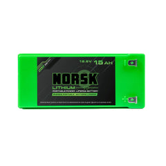 BATTERIE AU LITHIUM 12,8V 15 Ah AVEC CHARGEUR NORSK
