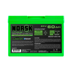 24V 60Ah LiFePO4 LITHIUM TROLLING MOTOR BATTERY NORSK
