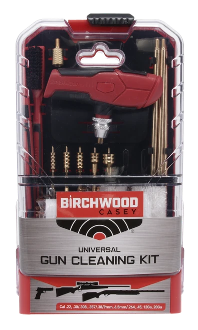 UNIVERSAL GUN CLEANING KIT / BIRCHWOOD