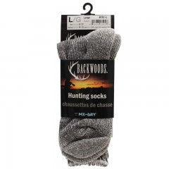 WOOL SOCKS HUNTING CUSHIONED BREATHABLE / BACKWOODS
