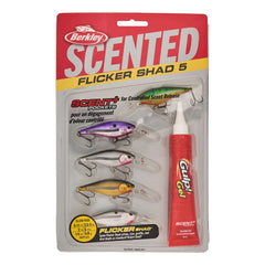 SCENTED FLISCKER SHAD PACK / BERKLEY