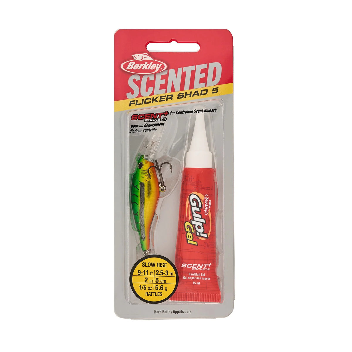 SCENTED FLICKER SHAD / BERKLEY