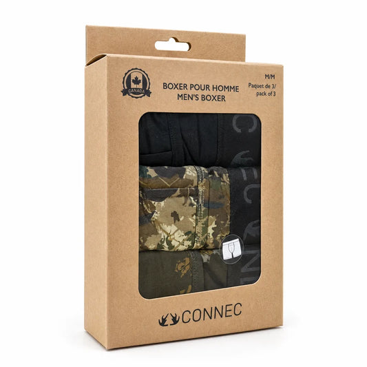 BOXER CONNEC - PAQUET DE 3 / CONNEC OUTDOORS