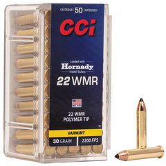 CCI V-MAX 22 WMR, 2200FPS, 30 GRAIN
