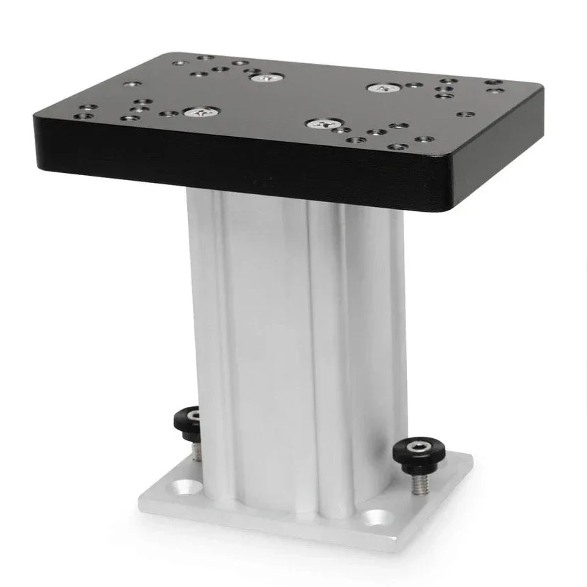 FIXED-BASE PEDESTAL MOUNT ALUMINIUM CANNON