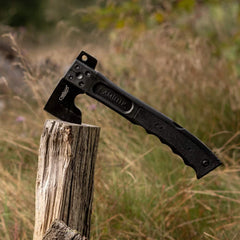 CAMTRAX BLACK 3-IN-1 HATCHET / CAMILLUS