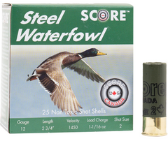 STEEL WATERFOWL SHOTSHELLS / SCORE