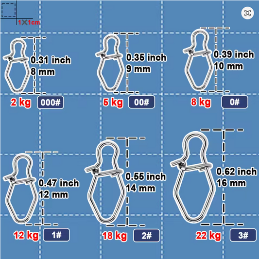 SNAP CLIP STAINLESS STEEL