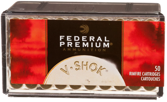 FEDERAL V-SHOCK .17HMR, 17GRAIN TNT HP, MUZ VEL 2550FPS